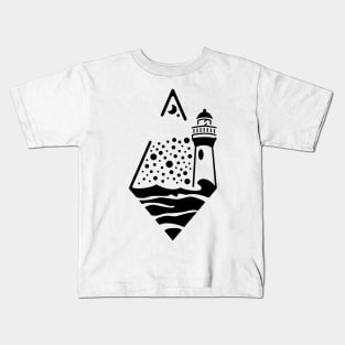 Lunar Lighthouse Kids T-Shirt